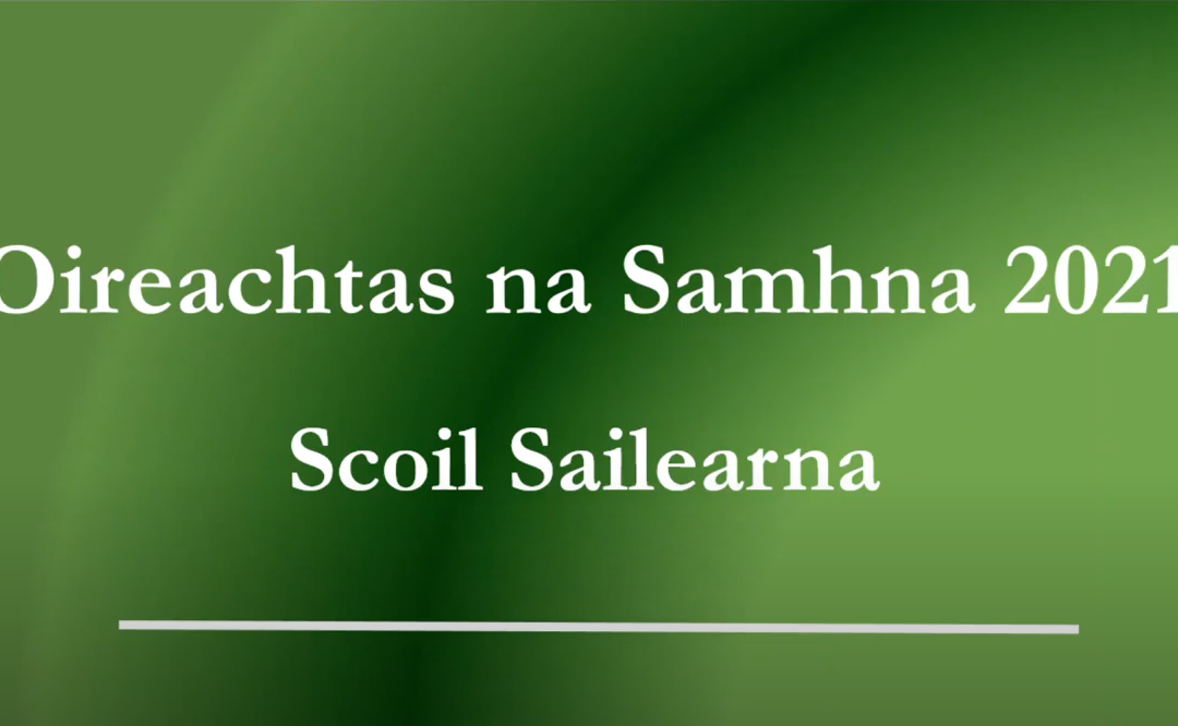 Oireachtas Shailearna 2021 Críochnúil